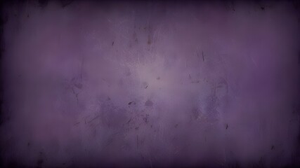 vintage purple background image with distressed textured vignette borders and soft pastel center color, large solid violet purple background design Generative AI