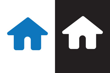 Home icon logo design