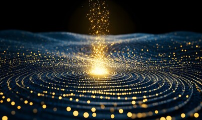 Majorana Fermion Discovery, Visual representation of groundbreaking research in condensed matter physics, showcasing topological quantum states and particle behavior.