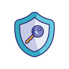 Private Key vector icon