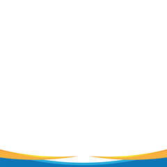 Wavy Business Footer