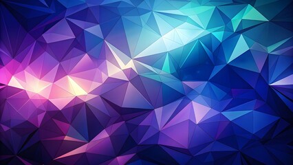 Shades of purple abstract polygonal geometric background. Low. abstract low poly banner with vibrant color shade. 