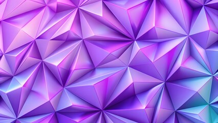 Obraz premium Shades of purple abstract polygonal geometric background. Low. abstract low poly banner with vibrant color shade. 
