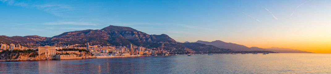 Monaco Panorama - Dawn