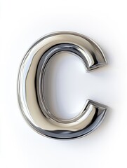 Chrome letter C