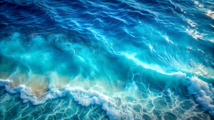 Fototapeta premium Naturalistic Sea Waves Background for a Calm Marine Atmosphere