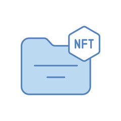 Nft Folder vector icon