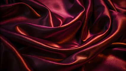 Obraz premium Stylish elegant black, and purple background, the abstract texture of violet silk for fabric cloth background. Abstract background with light and moving cloth