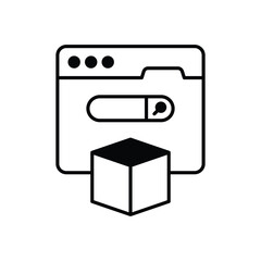 Digital Asset vector icon