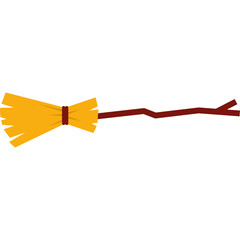 Broomstick Flat Icon