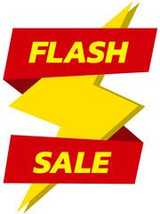 Flash Sale promotional label