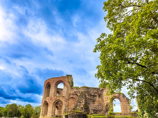 Fototapeta premium Unveiling Trier Charms: Exploring the Captivating Streets of the Historic Village