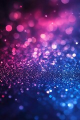Colorful confetti sparkles with a bokeh effect, creating an abstract celebratory atmosphere.