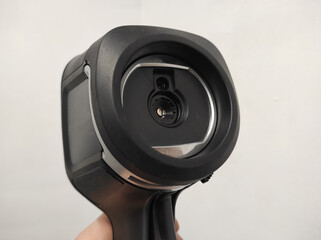 Inspection with a building thermal imager. Industrial thermal imager.