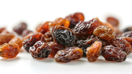 Obraz premium A pile of dried fruit, possibly used for cooking or baking.