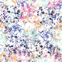 Vector fabric circles abstract seamless pattern background with hand drawn elements  Pastel Seamless Watercolor Rounds Pattern. 