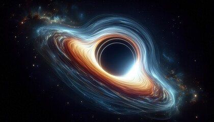 Background of black hole science concept astrnomy physics 