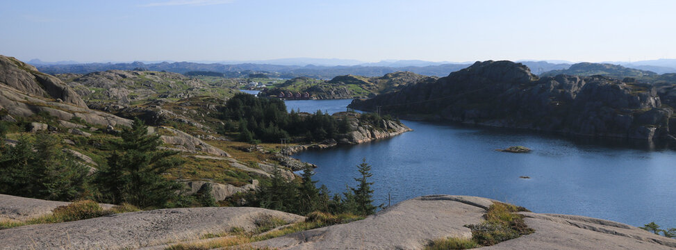 Landscape on Eiger&oslash;ya, Egersund,  Norway.