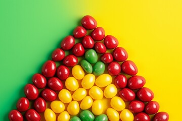 Obraz premium Colorful round candies 