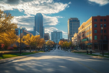 Exploring the urban landscape of omaha, nebraska in the united states