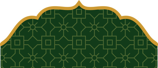 Islamic Footer Decoration