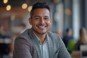 Manager leading feedback session, office background, improvement