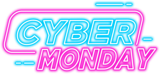 Neon Cyber Monday