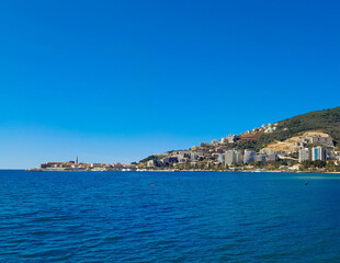 Montenegrin coast in Budva.