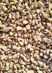 Gravel as nature background.