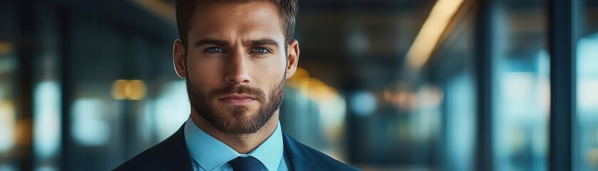 Fototapeta premium Manager with project timeline, conference room, scheduling