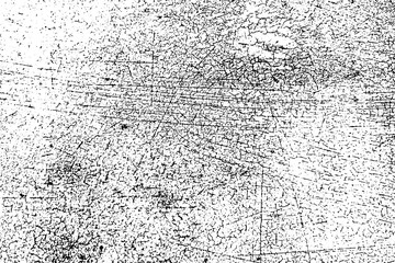 Cracked wall grunge texture on white background.