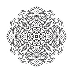 Floral Mandala Art