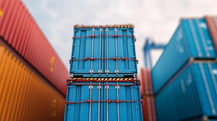 Shipping containers being idled due to trade policy