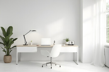 modern living room with white furniture