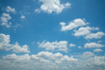 blue sky with clouds