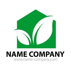 logo maison artisan jardinier paysagiste