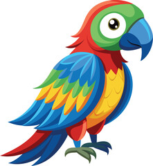 Fototapeta premium parrot vector illustration, Print