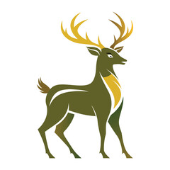 Deer vector design logo 12