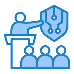 Cybersecurity Training Icon