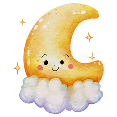 natural cliparts, animals, whale, succulents, cactus, bunnies, treasure box, star fish, star wand and outline elements.