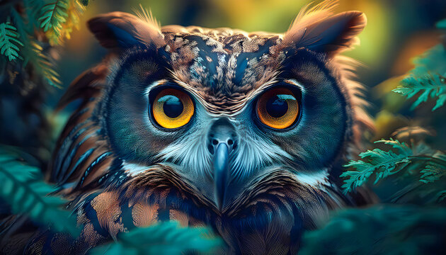 Ojos y mirada de la naturaleza, Buho. Animales, fauna, planeta Tierra, biodiversidad, Ecosistema