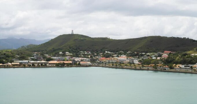 Traffic in Noumea, New Caledonia.