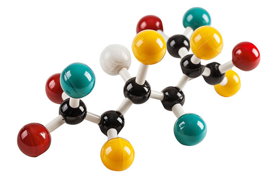 Molecular model , Azelastine's structure is characterized by a piperidine ring, a phenyl ring, and a dihydro-1,4-oxazine ring, all interconnected, making a complex molecular 
