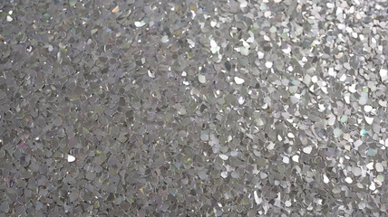 silver colored glittered abstract background