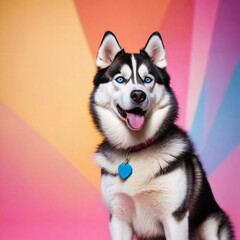 Obraz premium siberian husky-002