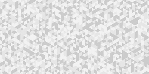 	
Modern surface creative diamond pattern gray low Polygon Mosaic triangle business texture background. white and gray geometric diamond geometry low poly graphic repeat pattern triangle facets design