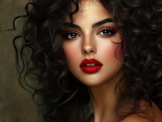 Fototapeta premium portrait of a woman