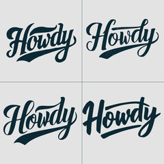 Obraz premium Howdy SVG, Solid and Distressed Svg Png Files, Western Svg, Digital Download, Funny Western shirt Svg, Howdy Png, Western Png, Funny Svg