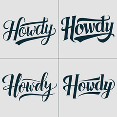 Naklejka premium Howdy SVG, Solid and Distressed Svg Png Files, Western Svg, Digital Download, Funny Western shirt Svg, Howdy Png, Western Png, Funny Svg