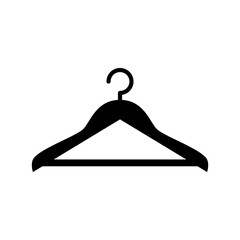 Hanger icon design. Clothes rack symbol.